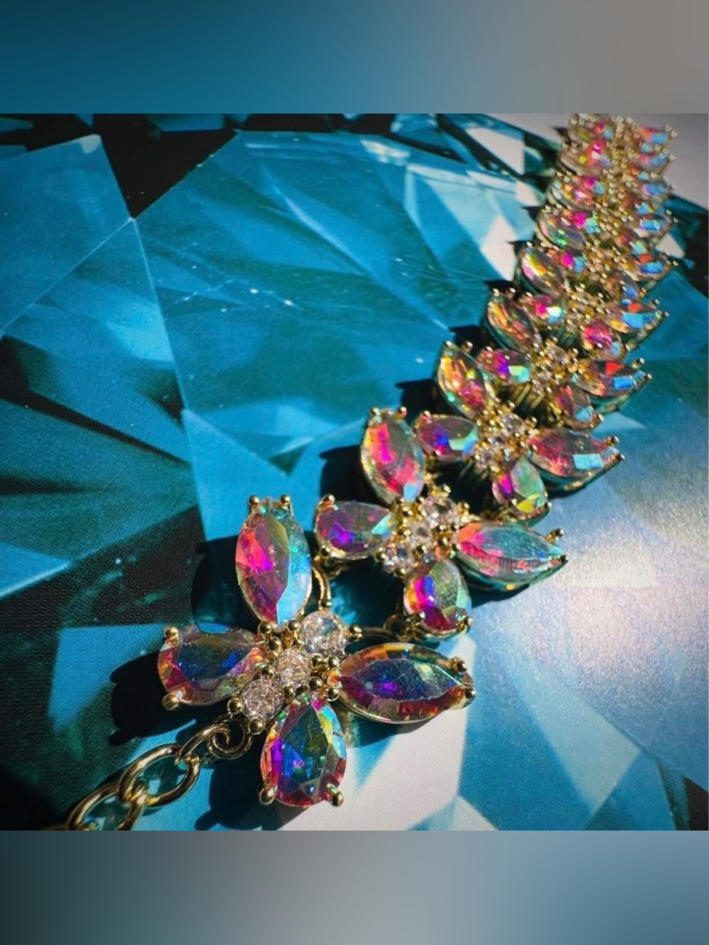 Feed Me Gems Butterfly Bracelet